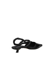 JVAM 40357 Décolleté slingback kitten heel in nappa Nero