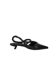 JVAM 40357 Décolleté slingback kitten heel in nappa Nero
