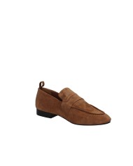 JVAM 32011 Mocassino da donna in camoscio Tan