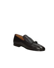 Rossano Bisconti 464-07 Mocassino due fibbie in pelle Testa Moro