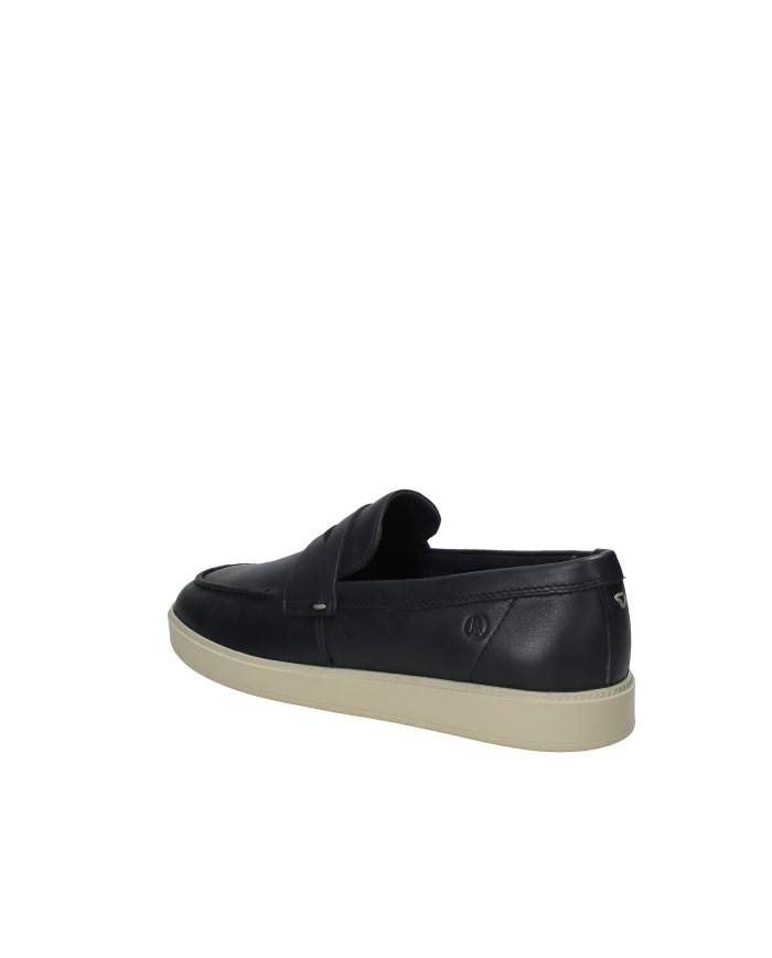 Clarks Lockford easy.26186192 Mocassino da uomo in gomma e pelle Blu