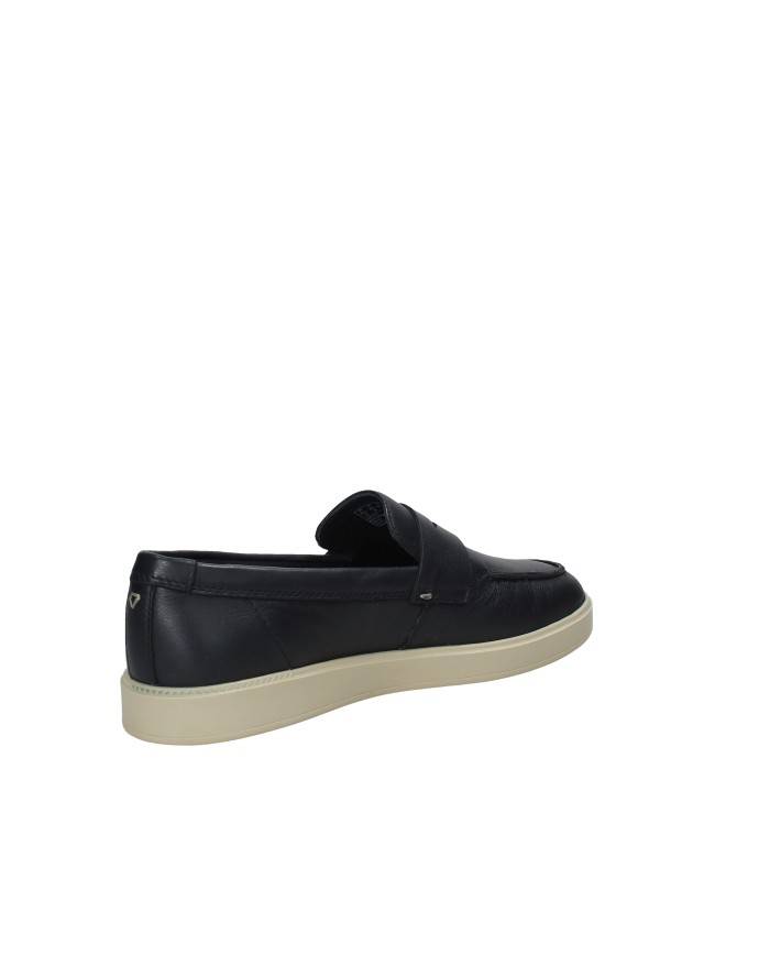 Clarks Lockford easy.26186192 Mocassino da uomo in gomma e pelle Blu