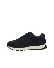 Clarks Radwell Tie.26186565 Sneaker da uomo in camoscio Blu