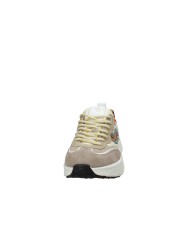 Prima Base 51452 Sneakers da uomo in camoscio e tessuto Taupe