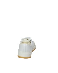 Prima Base 50470 Sneakers basse da uomo in camoscio e pelle Bianco e Beige
