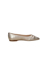 Il Borgo Firenze A5904 Ballerina a punta in laminato Oro Rosa