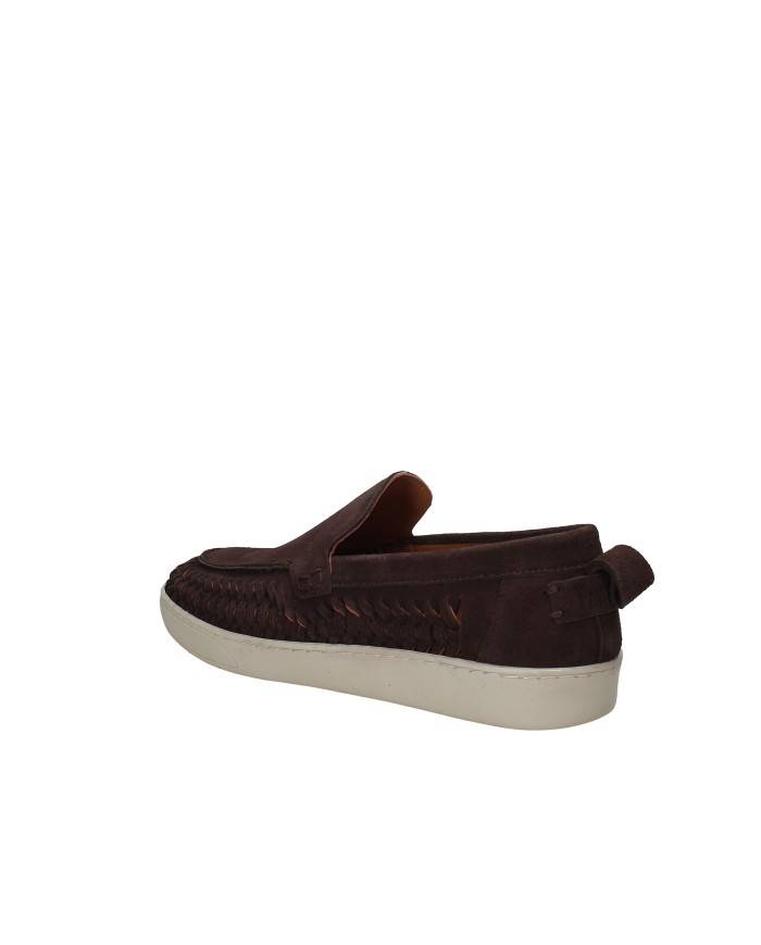 Pawelk's Y006 Mocassino estivo da uomo in camoscio Testa Moro