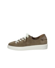 Pawelk's 26100 Sneaker bassa da uomo in camoscio Taupe