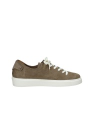 Pawelk's 26100 Sneaker bassa da uomo in camoscio Taupe