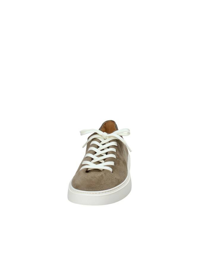 Pawelk's 26100 Sneaker bassa da uomo in camoscio Taupe