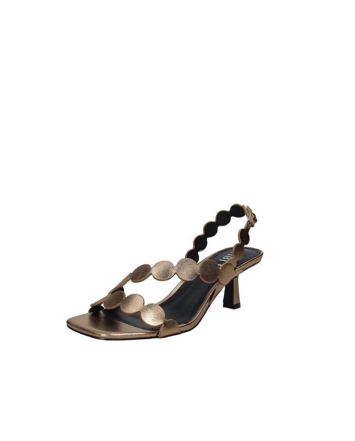 Bibi Lou 625z10vk Sandali con tacco alto in pelle Bronzo