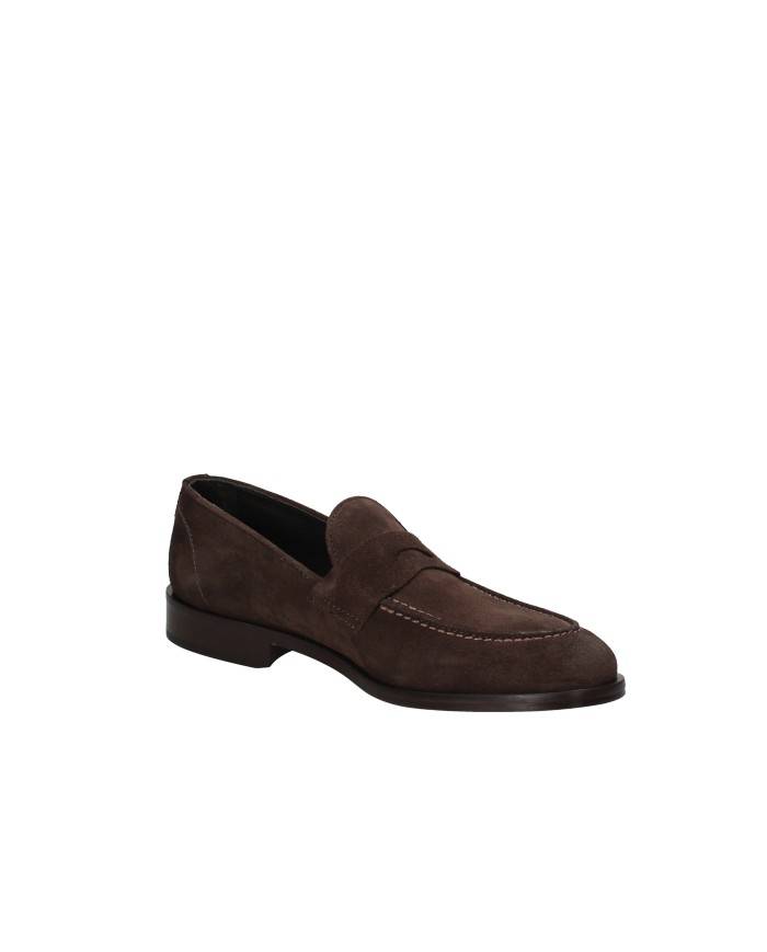 Pawelk's 26142 Mocassino classico in camoscio Testa Moro