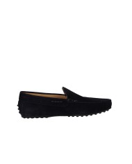 Rossano Bisconti 980-27 Mocassino uomo carshoes in camoscio Blu