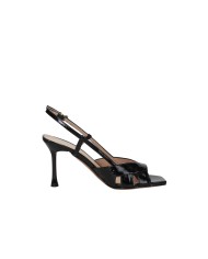 Albano 5605 Sandali con tacco alto in naplak Nero