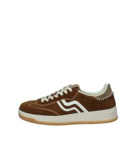 Prima Base 51470 Sneakers da uomo in camoscio e pelle Testa Moro