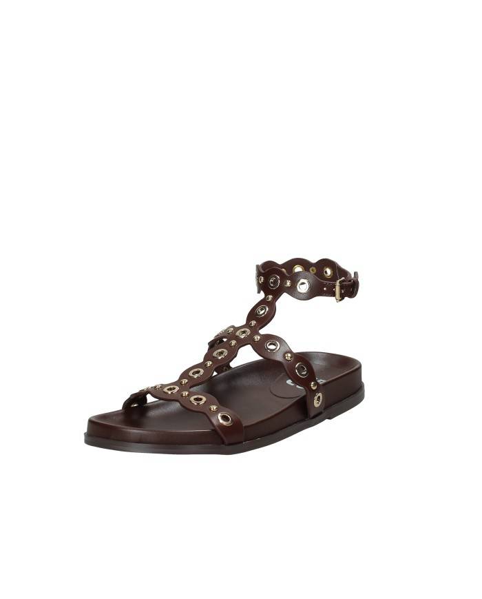 Bibi Lou 949z80hg Sandalo basso con plateau in pelle Testa Moro