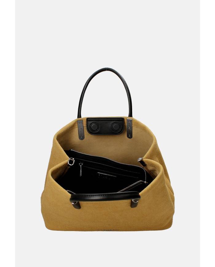 Ermanno Scervino 12402092 Borsa a spalla e a tracolla in tessuto Sabbia