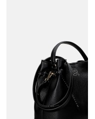 Ermanno Scervino 12402127 Borsa a spalla e a tracolla in ecopelle Nero
