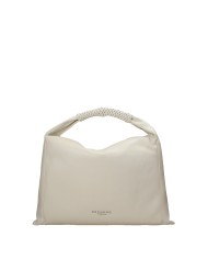 Ermanno Scervino 12402134 Borsa grande a spalla in ecopelle Panna