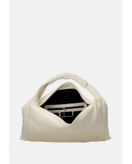 Ermanno Scervino 12402134 Borsa grande a spalla in ecopelle Panna