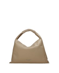 Ermanno Scervino 12402134 Borsa grande a spalla in ecopelle Sabbia