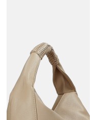 Ermanno Scervino 12402134 Borsa grande a spalla in ecopelle Sabbia