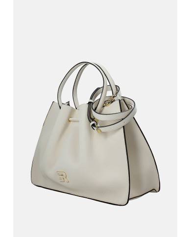 Ermanno Scervino 12402132 Borsa a mano in ecopelle Panna