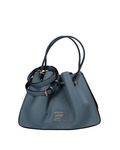 Ermanno Firenze 12402133 Borsa a mano e tracolla in ecopelle Jeans
