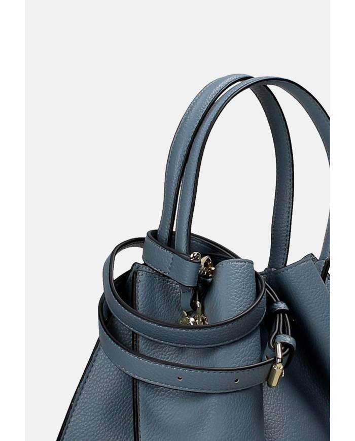 Ermanno Firenze 12402133 Borsa a mano e tracolla in ecopelle Jeans