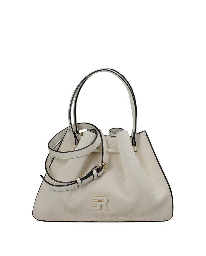 Ermanno Scervino 12402133 Borsa a mano e tracolla in ecopelle Panna
