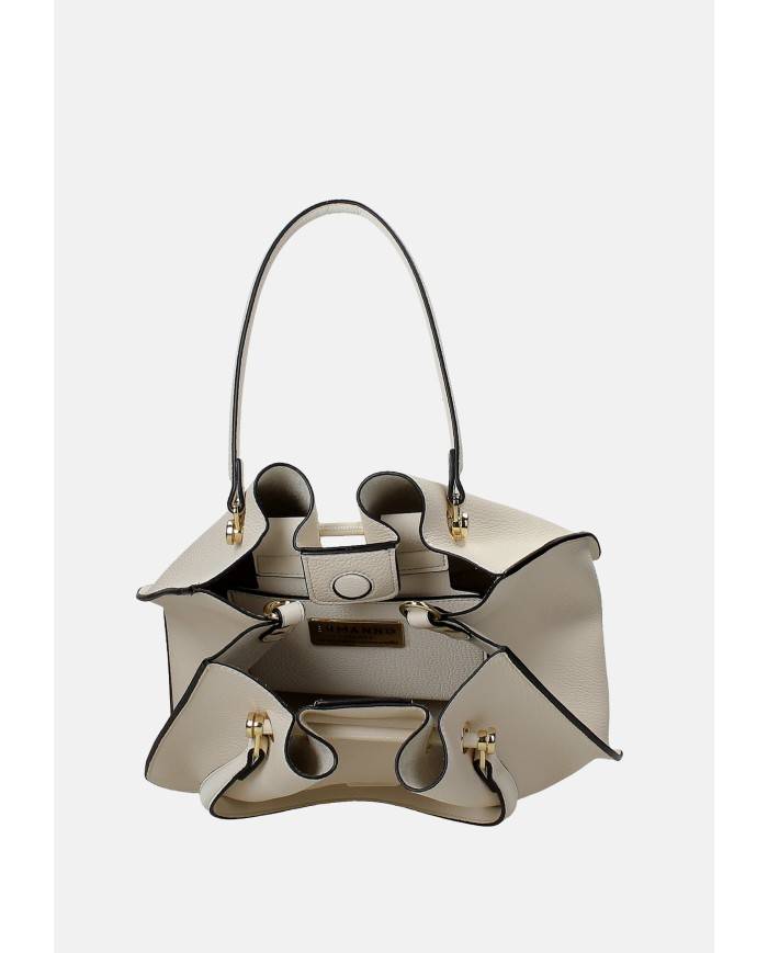 Ermanno Scervino 12402133 Borsa a mano e tracolla in ecopelle Panna