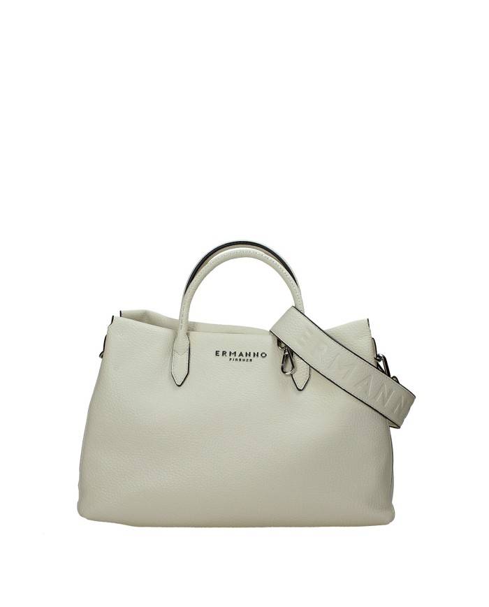 Ermanno Scervino 12402114 Borsa a spalla e a tracolla in ecopelle Panna
