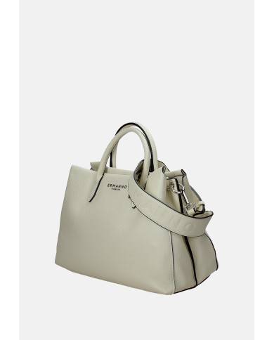 Ermanno Scervino 12402114 Borsa a spalla e a tracolla in ecopelle Panna