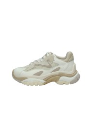 Ash Addict01 Sneaker donna chunky in nappa e rete Beige