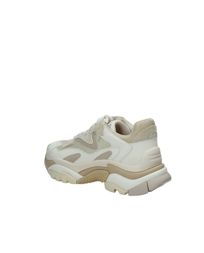 Ash Addict01 Sneaker donna chunky in nappa e rete Beige