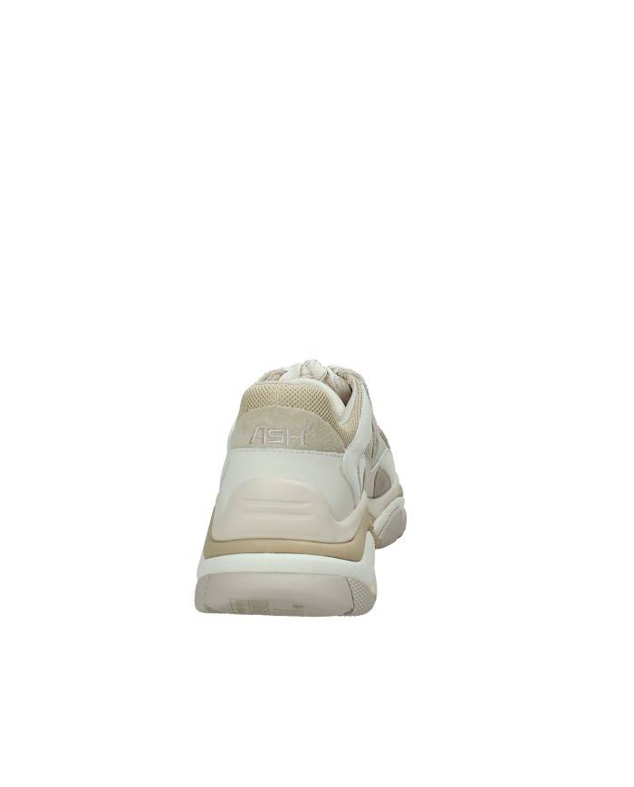 Ash Addict01 Sneaker donna chunky in nappa e rete Beige