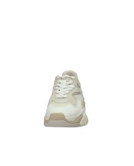 Ash Addict01 Sneaker donna chunky in nappa e rete Beige