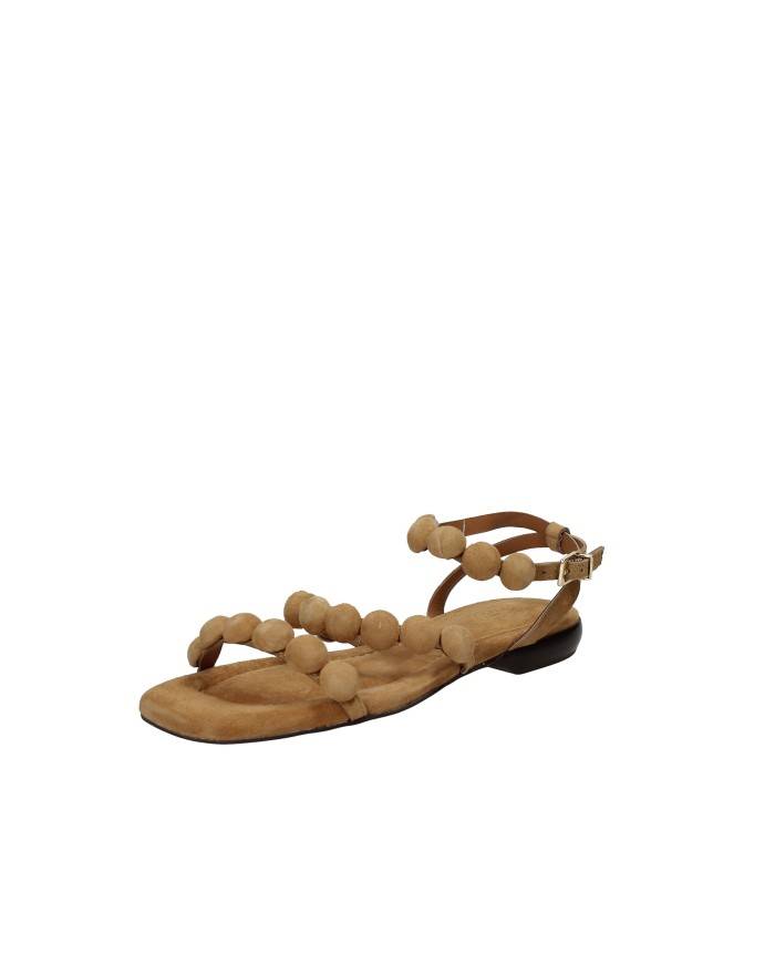 Ash Regy Sandali bassi in camoscio Cammello