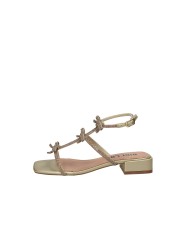 Bibi Lou 848z00hg Sandalo con tacco in pelle Platino