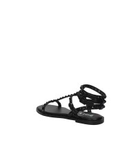 Bibi Lou 896z80hg Sandalo basso con borchie in pelle Nero