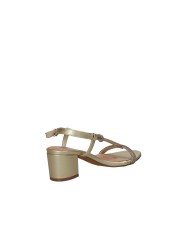 Bibi Lou 955z00hg Sandalo alto con microstrass in pelle Oro