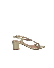 Bibi Lou 955z00hg Sandalo alto con microstrass in pelle Oro