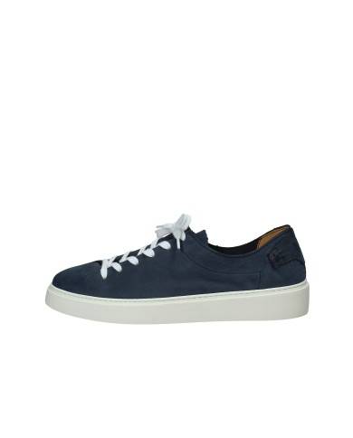 Pawelk's 26100 Sneaker bassa da uomo in nabuk Blu