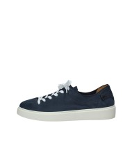 Pawelk's 26100 Sneaker bassa da uomo in nabuk Blu