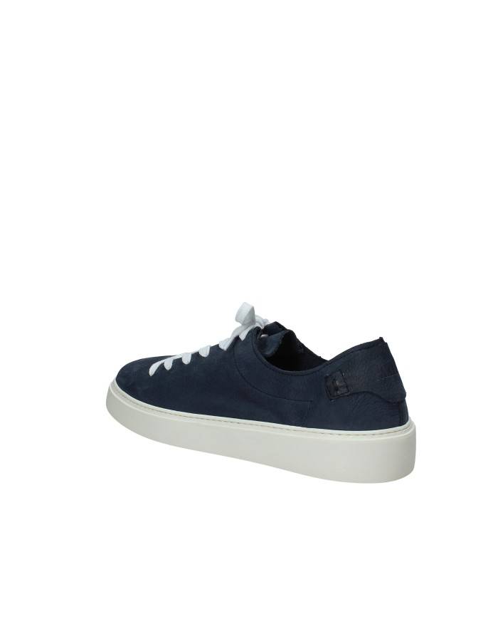 Pawelk's 26100 Sneaker bassa da uomo in nabuk Blu