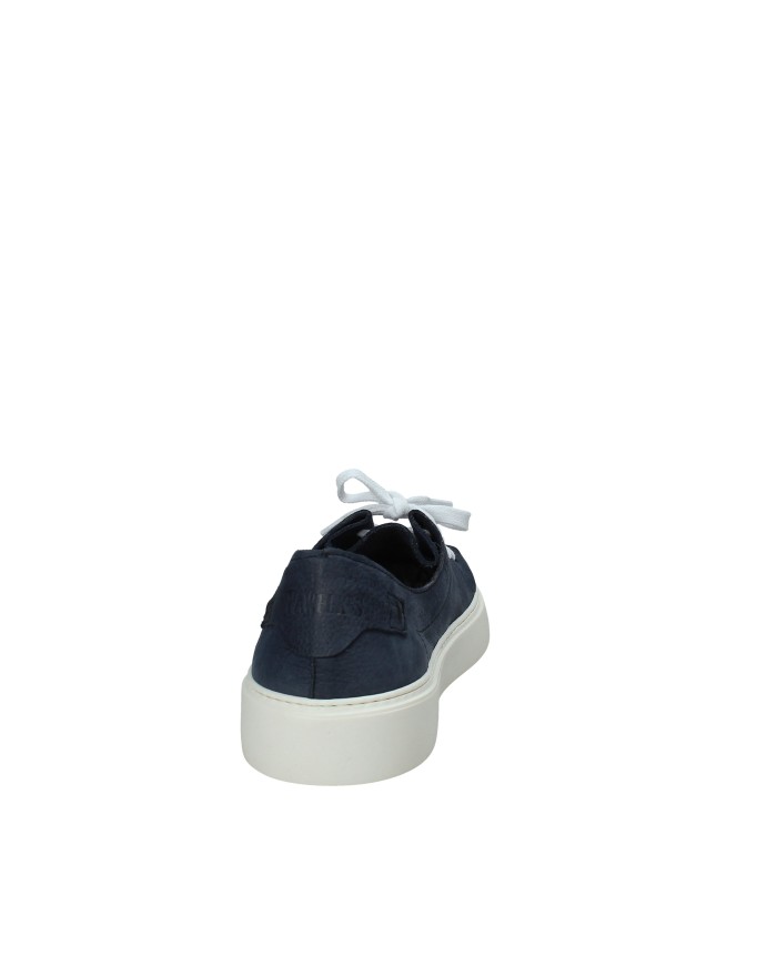 Pawelk's 26100 Sneaker bassa da uomo in nabuk Blu