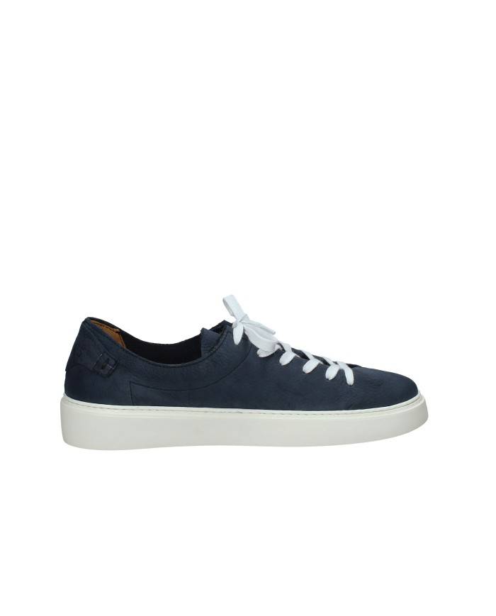 Pawelk's 26100 Sneaker bassa da uomo in nabuk Blu