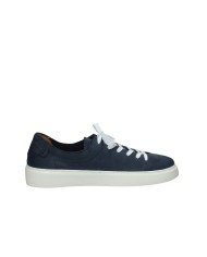 Pawelk's 26100 Sneaker bassa da uomo in nabuk Blu