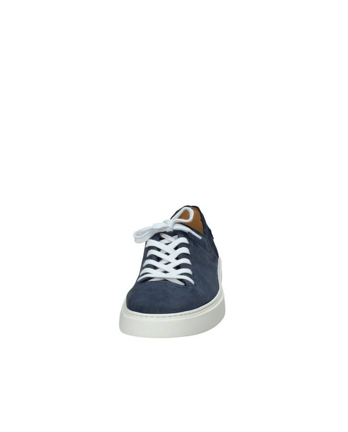 Pawelk's 26100 Sneaker bassa da uomo in nabuk Blu