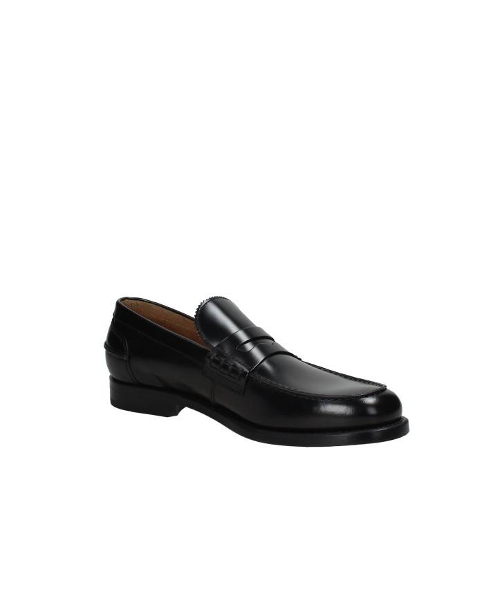 Rossi 262 Mocassino classico da uomo in pelle Nero